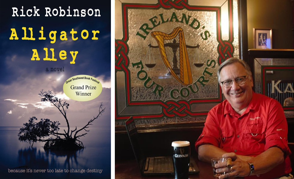 #19 Inside the Emotion of Fiction ALLIGATOR ALLEY by Rick Robinson, published by Publisher Page, an imprint of Headline Books on April 19, 2013